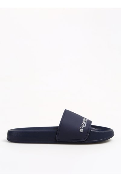 Navy Blue Men's Beach Slippers Tudful