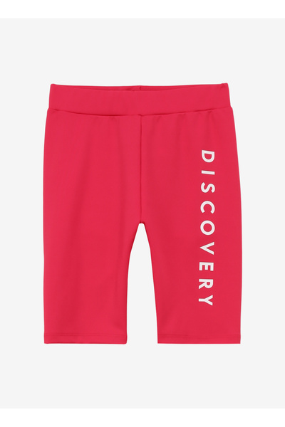 Fuchsia Girls' Printed Leggings D4Sg-Tyt3066