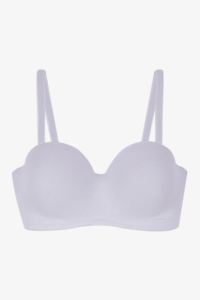 Women's Ribbed Strapless Bra