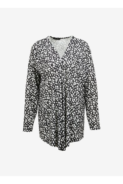 Black Women's Cardigan 23Ksl4052