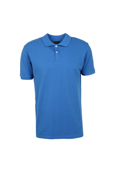 Polo Neck Blue Men's T-Shirt 4A9000000001
