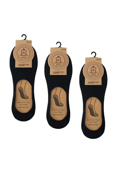 Men's 3-Pack Ballerina Socks Dzncp3001
