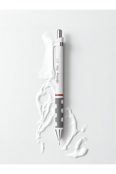 Tikky Mechanical Pencil 0.7 mm White 1 Pencil Is Sent.