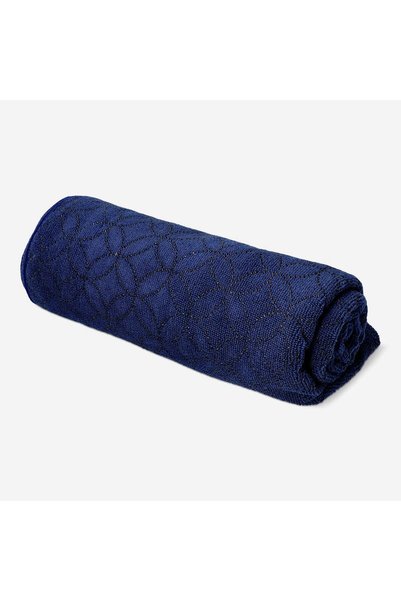 Navy Blue Yoga Towel