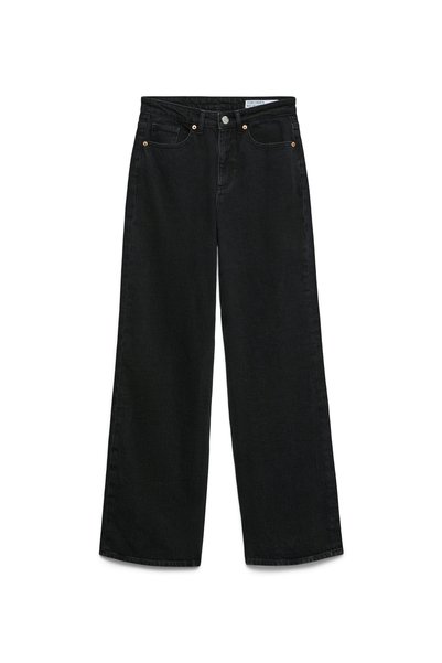 High Waist Straight Leg Wide Fit Blue Women's Denim Pants Vmtessa Hr Wide Jeans Ra221 Ga