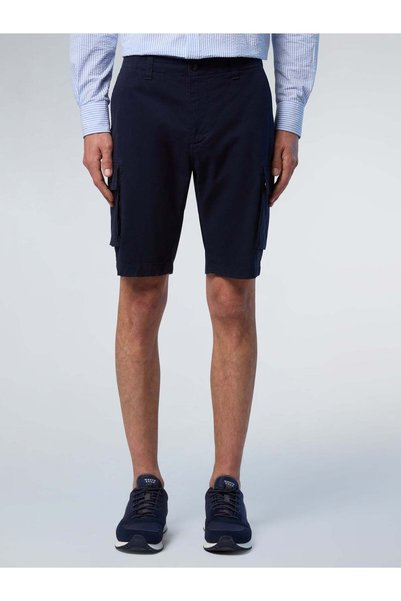 Regular Fit Cotton Cargo Shorts
