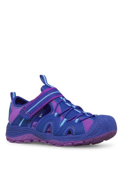 Navy Blue Boy's Sandals Mk167661-Hydro 2