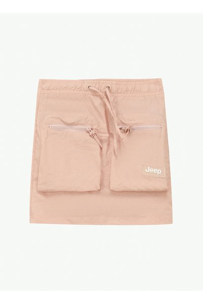 Light Pink Girl's Relaxed Skirt C4Sg-Etk4001