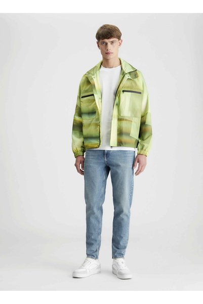 Jeans Normal Green Men's Jacket J30J3252840H7