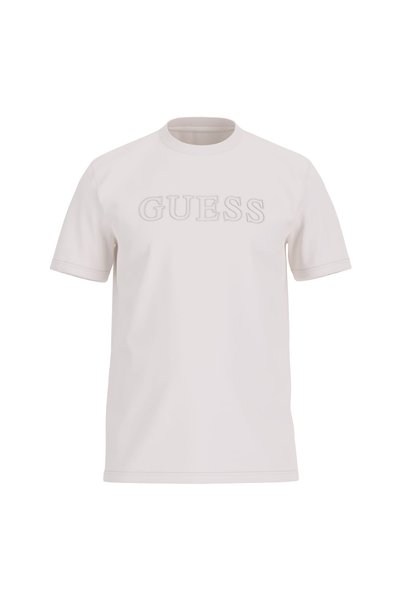 Cream Men's Crew Neck T-Shirt Z2Yi11J1314Scfy-Ss Alphy