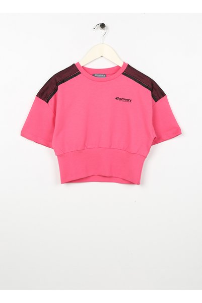 Printed Girl's Pink Sweatshirt Tauriel Girl