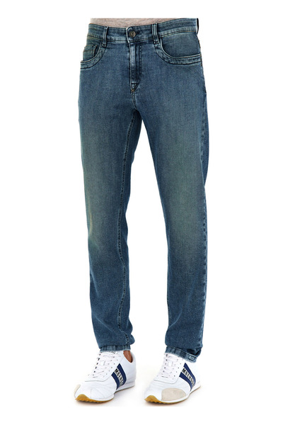 Blue Men's Denim Pants C Q 101 1V