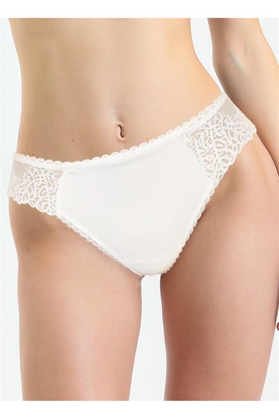 Ecru Women's Bikini Panties 412