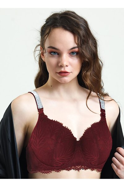 Burgundy Underwire Bra 5985
