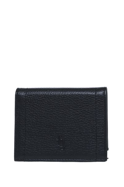 Black Men's Leather Wallet Frk242 Flother