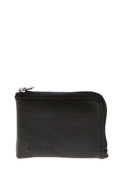 Black Men's Leather Wallet 71ALT 206