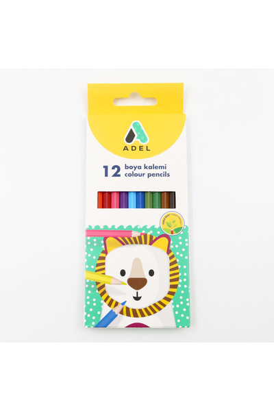 12 Full Size Dry Crayons