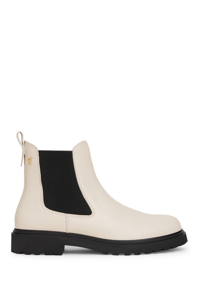 Leather Light Beige Women's Boots Fw0Fw08766Aci