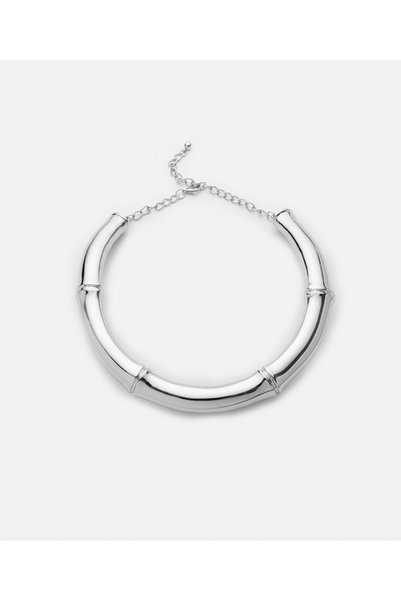 Textured Plate Necklace
