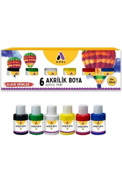 Acrylic Paint Classic Color 6 Colors