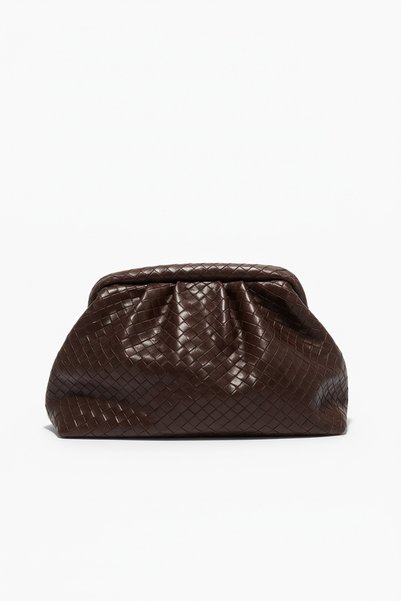Women's Kyle Bitter Brown Clutch Portfolio and Shoulder Bag