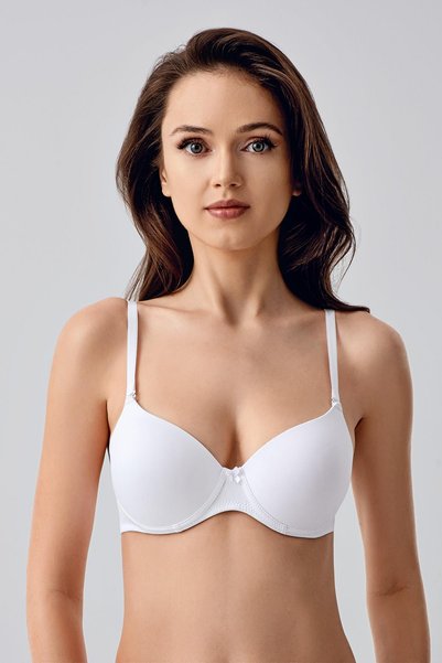 Non-Padded Bra C17010 White