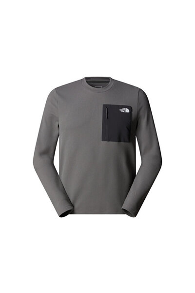 M Kecha Crew Men's Outdoor Sweatshirts Nf0A8Cs9Sou1 Gray