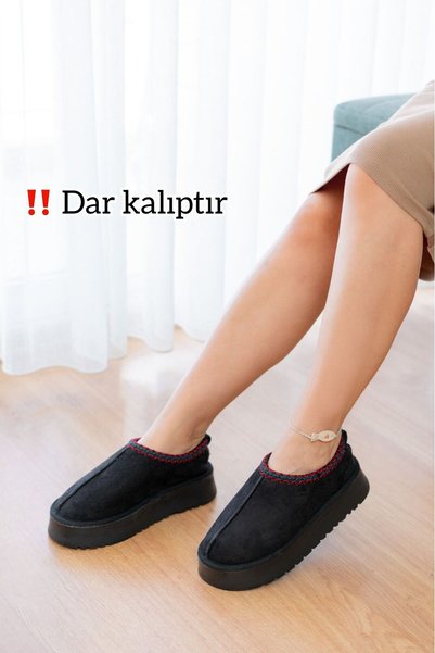 Women's Boots Women's Shoes Short Boots with Fur Inside Model