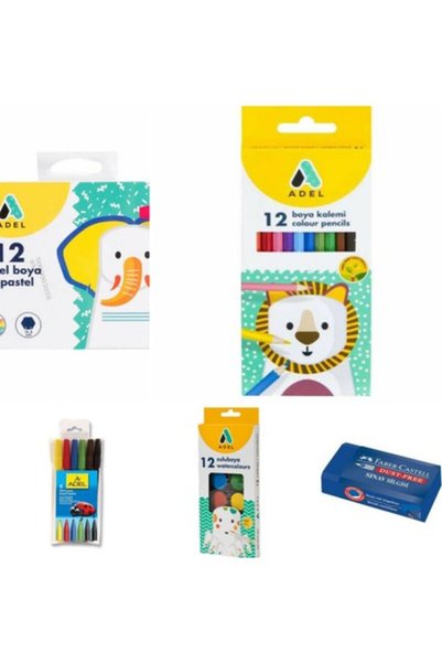 Paint Set + Faber-Castell Exam Eraser