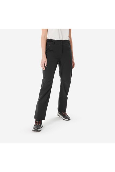 Quechua Women's Heat-Retaining Outdoor Pants - Black - Sh500 Ventil