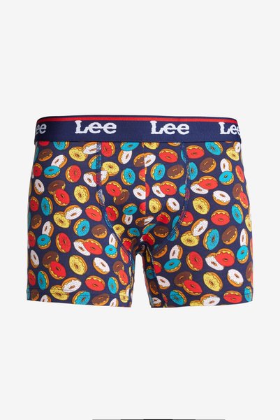 Regular Fit Normal Cut Multi-Colored Cotton Stretch Boxer