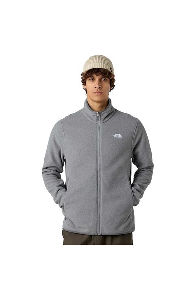 Glacier Fleece Men's Gray Outdoor Fleece Nf0A8D0Rcqi1