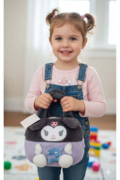 Плишана чанта Kuromi за деца 25 cm