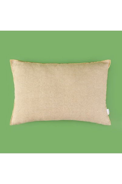 Soft Thiny Throw Pillow - Beige - 35X55 cm