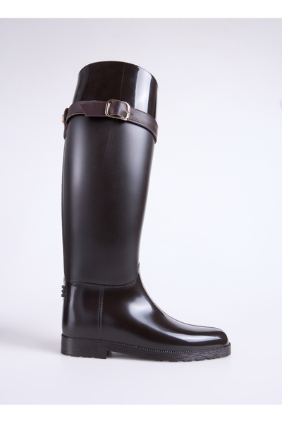 Brown Women's Rain Boots Kathy-Larisa