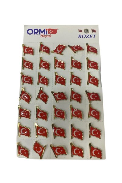 Turkish Flag Badge Price Is for 1 Piece