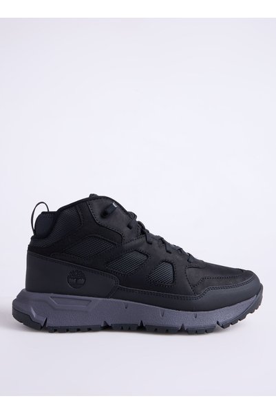 Tb0A6F5Jw051-Voyager Valley Md Lace Black Leather Men's Outdoor Shoes
