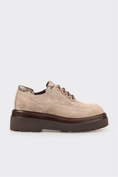 Mink Leather Women's Casual Shoes