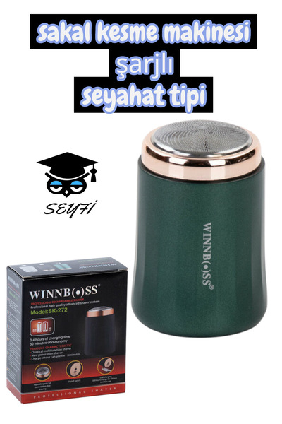 Beard Trimmer Rechargeable Travel Type