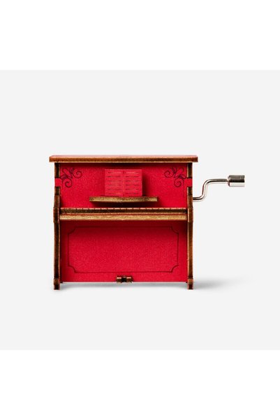 Christmas Themed Wooden Music Box