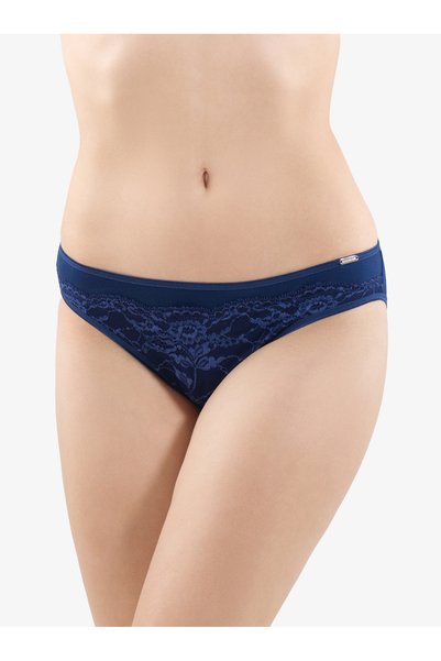 Women's Lace Panties Comfort Classics 1345 - Navy Blue