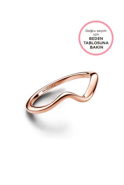 Polished Wavy Ring