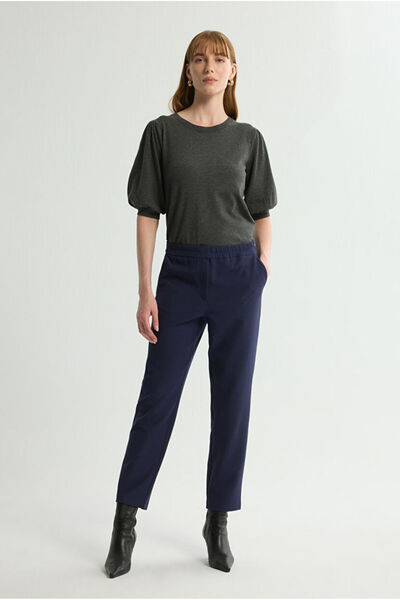 Elastic Waist Trousers