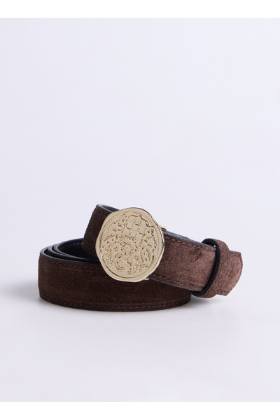 Brown Women's Belt Rosalie-Suet