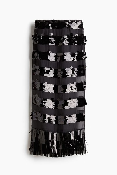 Sequin Long Skirt