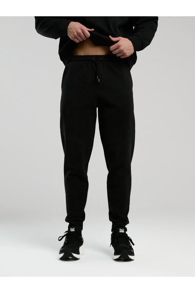 Ever Relaxed Regular Black Men's Sweatpants
