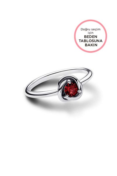 July Birthstone Endless Ring Ring