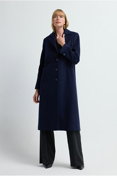 Mono Closure Long Coat