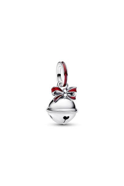 New Year's Bell Pendant Charm