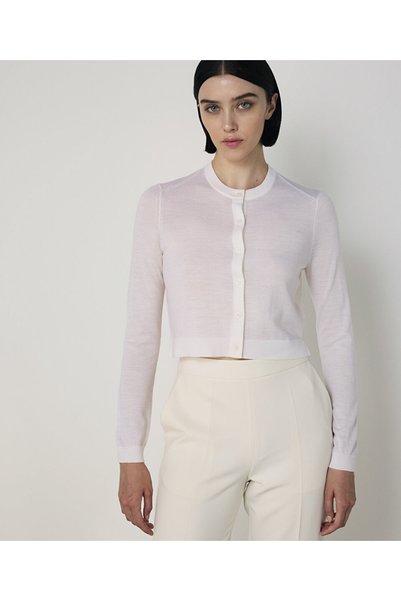 BASIC WOOL KNIT CARDIGAN